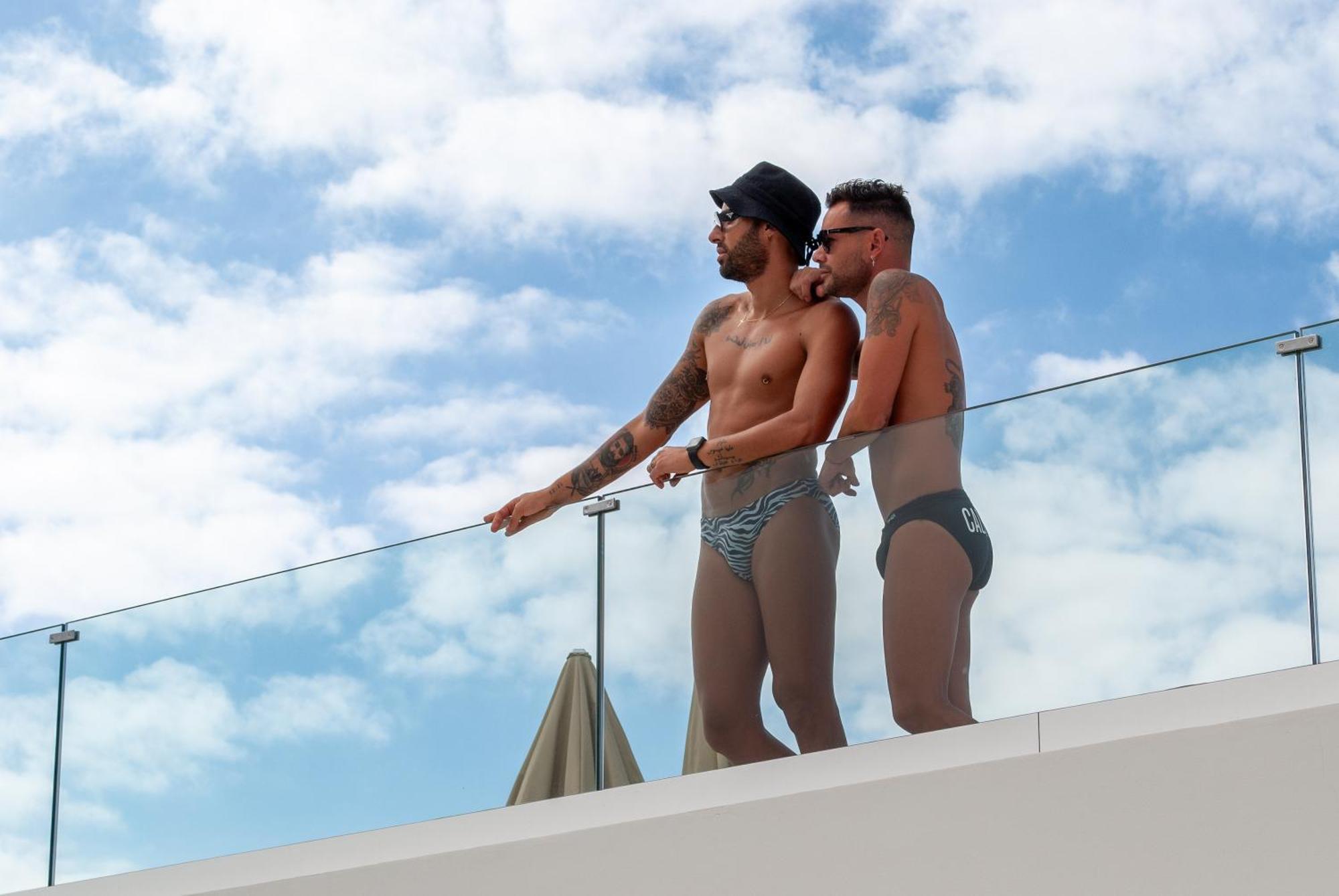 Mar Bianco - Gay Men Only Aparthotel Маспаломас Екстериор снимка