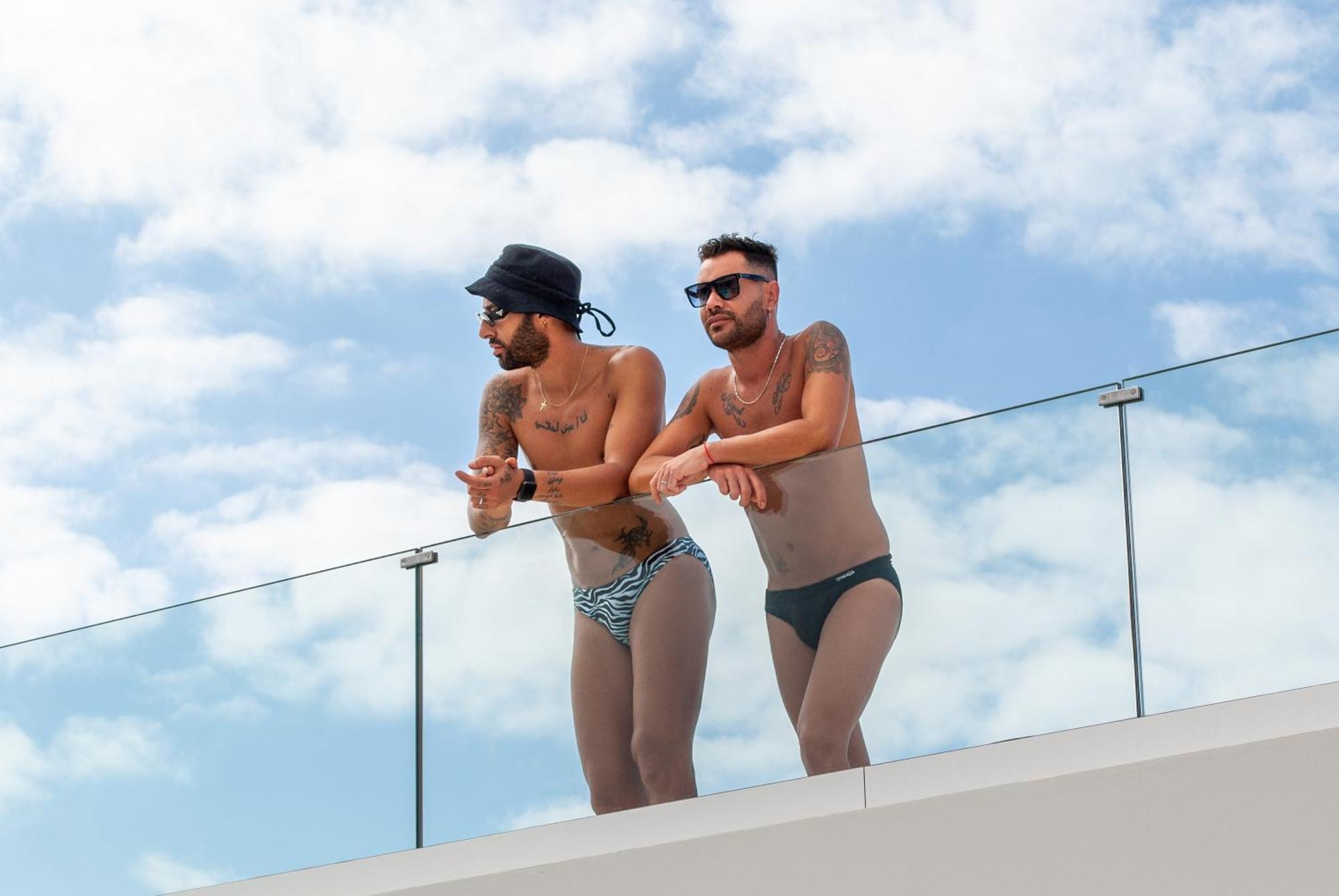 Mar Bianco - Gay Men Only Aparthotel Маспаломас Екстериор снимка