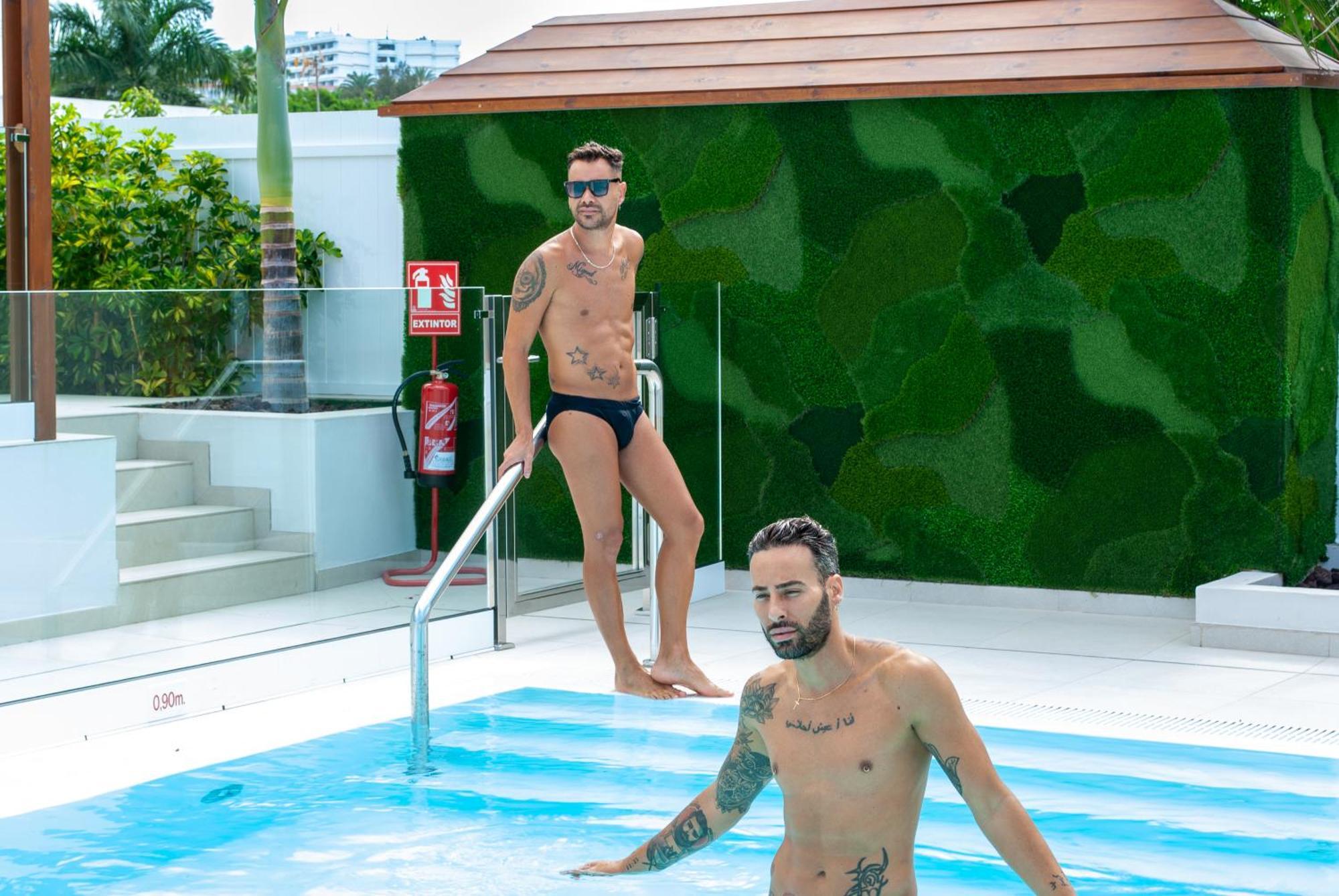 Mar Bianco - Gay Men Only Aparthotel Маспаломас Екстериор снимка